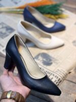 کفش زنانه پاشنهدار ساده - تصویر 2