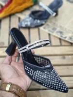 پاشنه دار مجلسی نگینی - تصویر 2